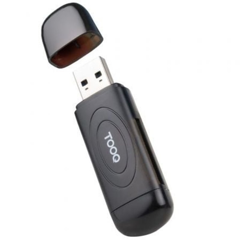 Lector de Tarjetas Externo TooQ TQR-3002B/ USB 3.0