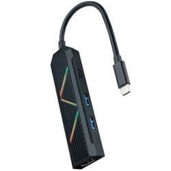 Docking USB Tipo-C Nanocable 10.16.0401/ 2xUSB/ 1xUSB Tipo-C PD/ 1xHDMI 4K