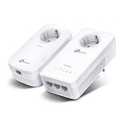 Adaptador Powerline TP-Link TL-WPA8631P 1300Mbps/ Alcance 300m/ Pack de 2