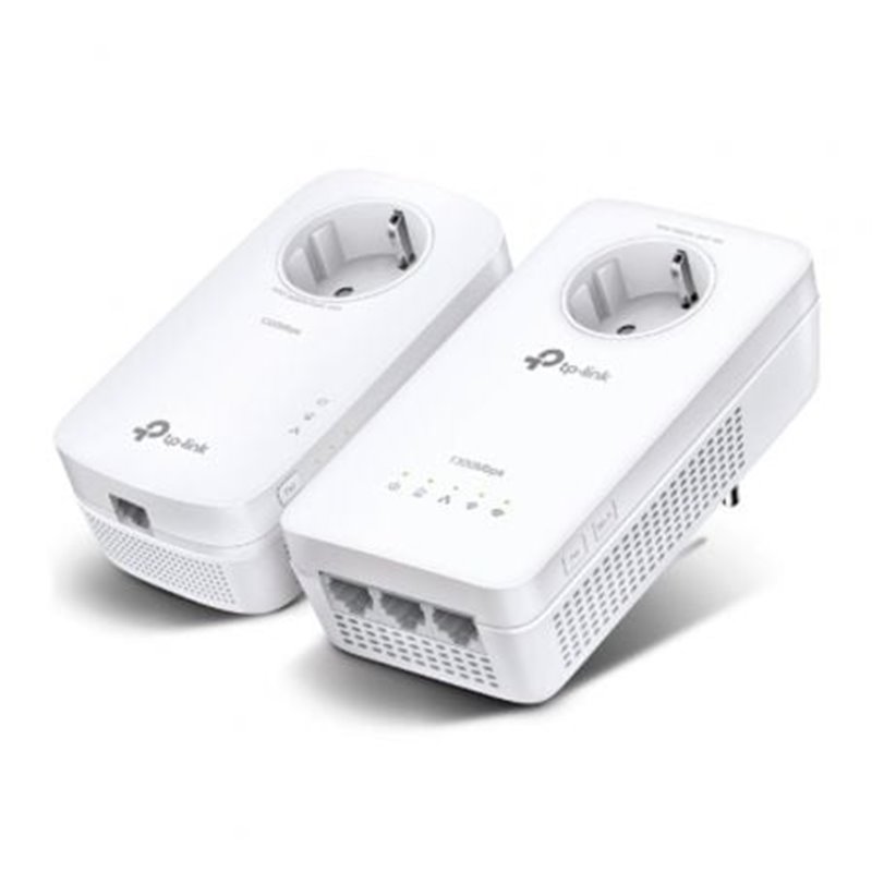 Adaptador Powerline TP-Link TL-WPA8631P 1300Mbps/ Alcance 300m/ Pack de 2