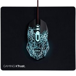 Pack Gaming Trust Gaming 24752/ Rat�n �ptico + Alfombrilla
