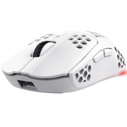 Rat�n Gaming Inal�mbrico Trust Gaming GXT 929 Helox/ Bater�a recargable/ Hasta 4800 DPI/ Blanco
