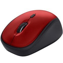 Rat�n Mini Inal�mbrico Trust Yvi+ Silent/ Hasta 1600 DPI/ Rojo