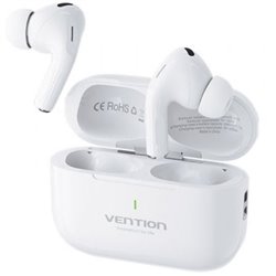 Auriculares Bluetooth Vention Echo Lite E11 con estuche de carga/ Autonom�a 6h/ Blancos
