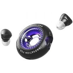 Auriculares Bluetooth Vention NBRB0 con estuche de carga/ Autonom�a 6h/ Negros