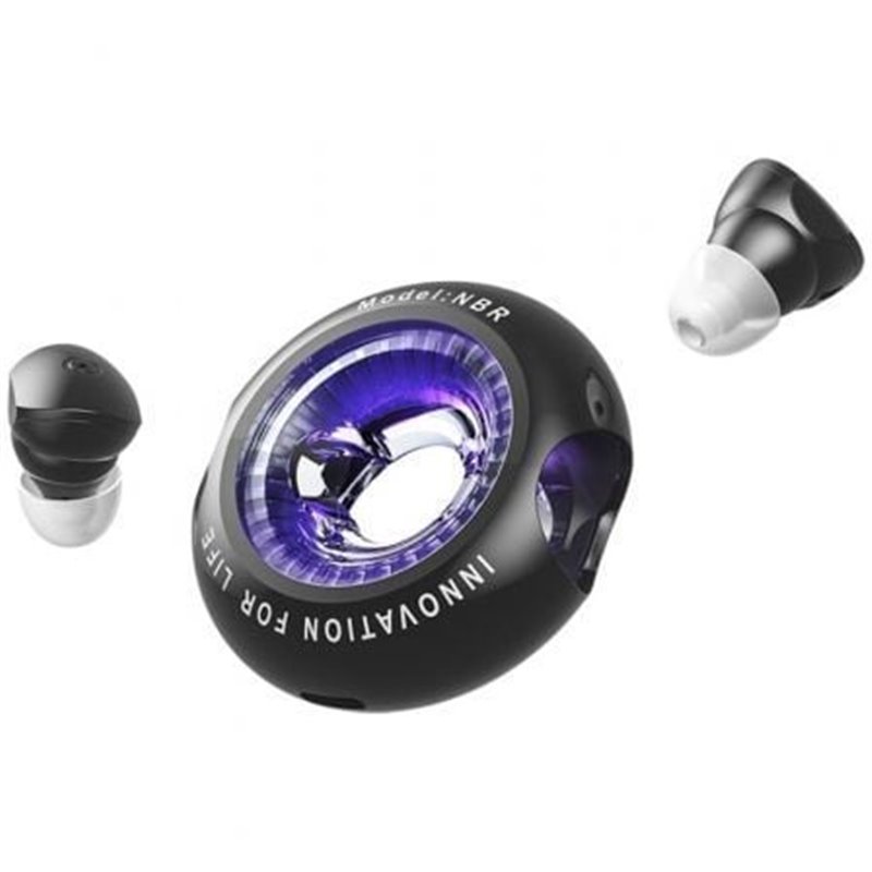 Auriculares Bluetooth Vention NBRB0 con estuche de carga/ Autonom�a 6h/ Negros