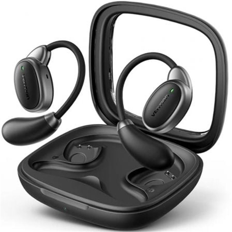 Auriculares Deportivos Bluetooth Vention Open Ear OpenBeat O15 NBTB0 con estuche de carga/ Negros