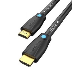 Cable HDMI 2.0 4K Vention AAMBQ/ HDMI Macho - HDMI Macho/ 20m/ Negro