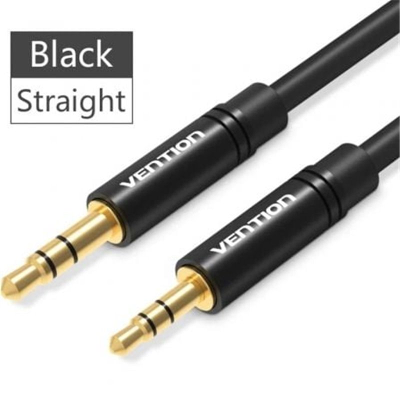 Cable Est�reo Vention BALBH/ Jack 3.5 Macho - Jack 2.5 Hembra/ 2m/ Negro