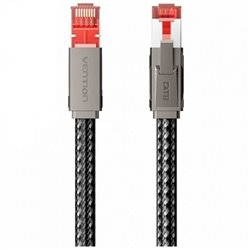 Cable de Red RJ45 SFTP Vention IKMHG Cat.8/ Gaming/ 1.5m/ Gris