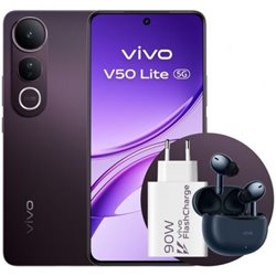Smartphone Vivo V50 Lite 8GB/ 256GB/ 6.77"/ 5G/ Negro Fantasmal