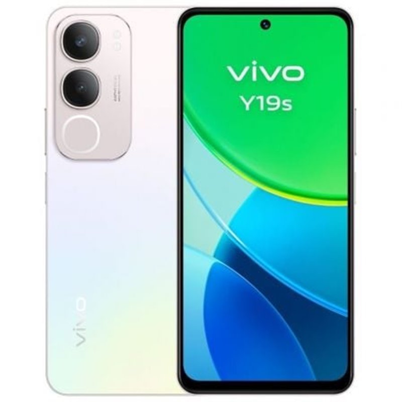 Smartphone Vivo Y19s 6GB/ 128GB/ 6.68"/ Plata Perla