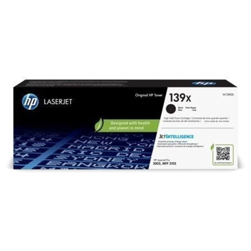 T�ner Original HP n�139X XL Alta Capacidad/ Negro