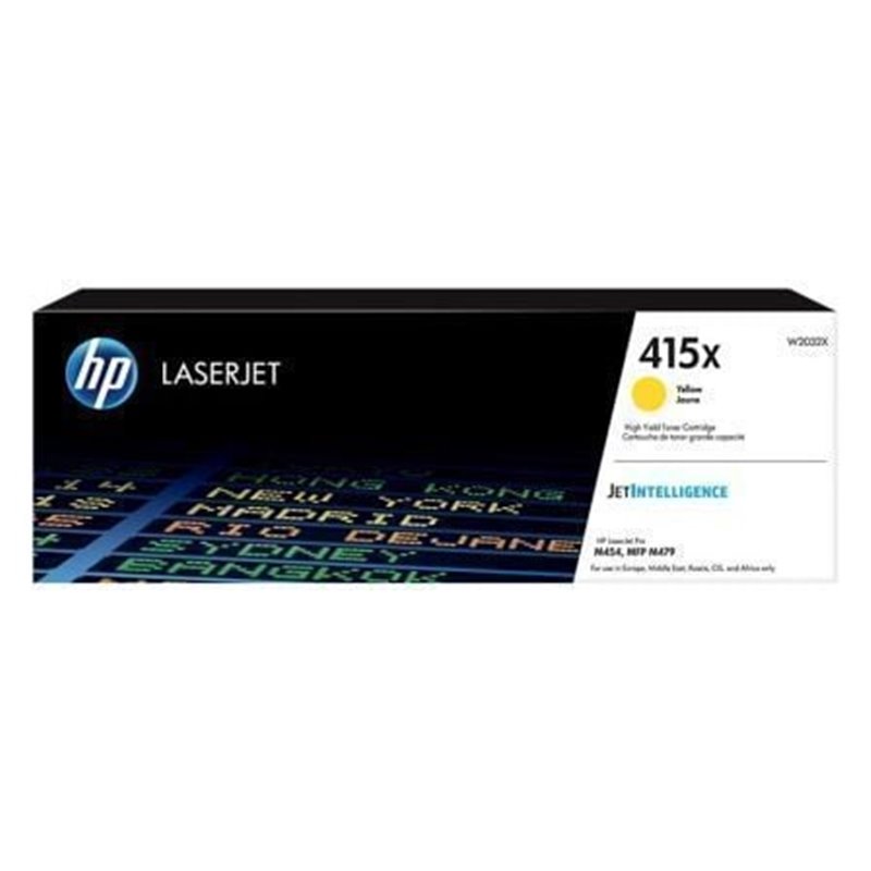 T�ner Original HP n�415X XL Alta Capacidad/ Amarillo
