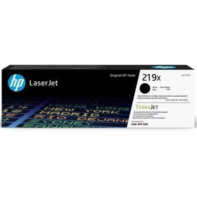 T�ner Original HP n�219X XL Alta Capacidad/ Negro