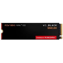 Disco SSD SanDisk WD Black SN8100 1TB/ M.2 2280 PCIe Gen5/ Full Capacity