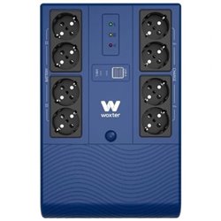 SAI L�nea Interactiva Woxter Multibase UPS 1200 VA/ 1200VA-720W/ 8 Salidas/ Formato Torre