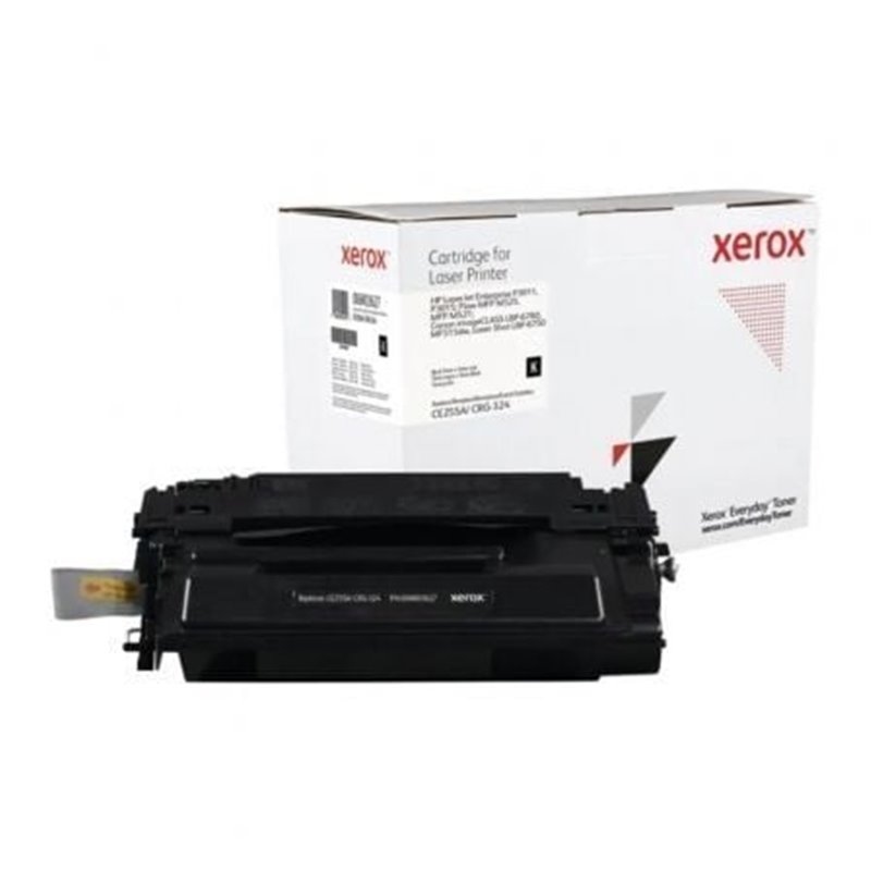 T�ner compatible Xerox 006R03628 compatible con HP CE255X/CRG-324II/ 12500 p�ginas/ Negro