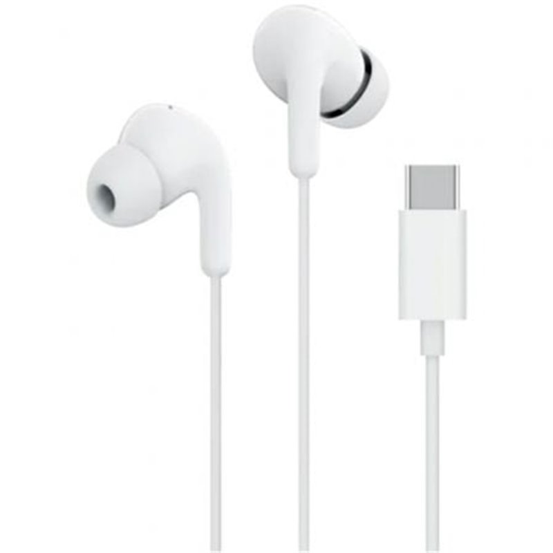 Auriculares Intrauditivos Xiaomi Earphones Tipo-C/ con Micr�fono/ USB Tipo-C/ Blancos