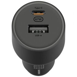 Cargador de Coche Xiaomi 67W USB-A Tipo-C/ 1xUSB-A/ 1xUSB Tipo-C/ 67W