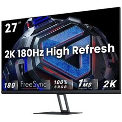 Monitor Gaming Xiaomi Gaming Monitor G27Qi 27"/ QHD/ 1ms/ 180Hz/ IPS/ Negro