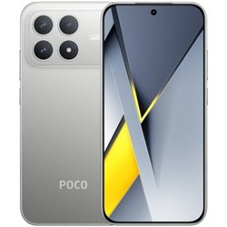 Smartphone Xiaomi POCO F8 Pro 12GB/ 512GB/ 6.59"/ 5G/ Titanio Plateado