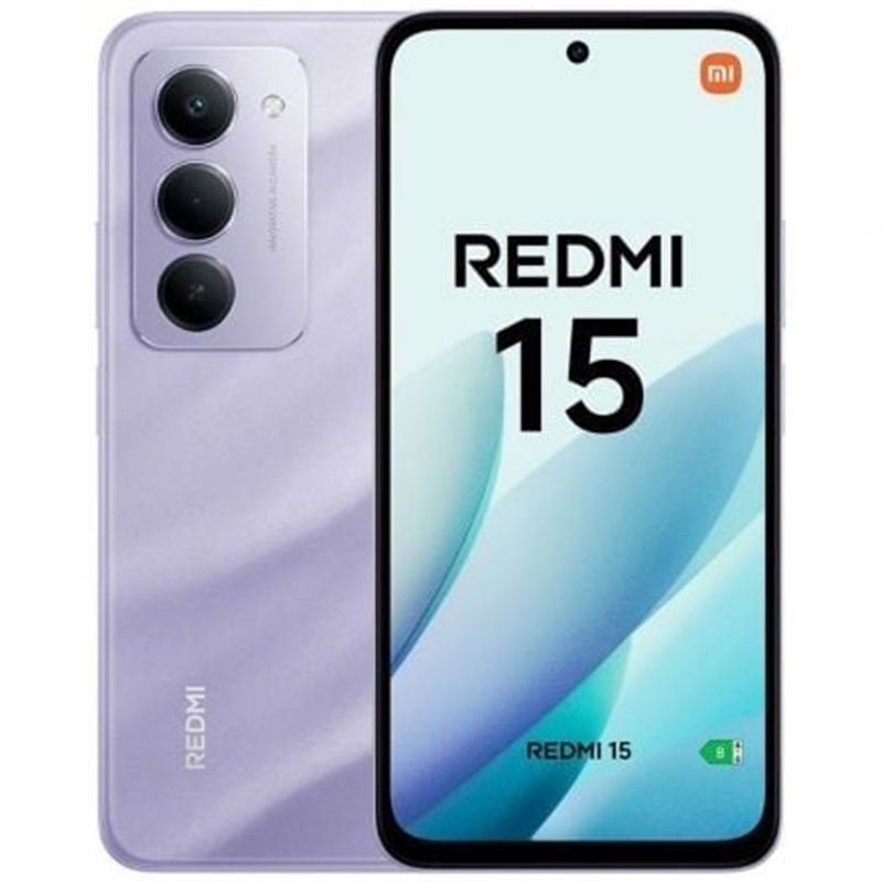 Smartphone Xiaomi Redmi 15 6GB/ 128GB/ 6.9"/ Purpura