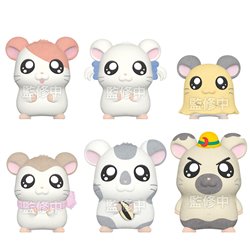 Figura Hamtaro Flocked Doll 4cm surtido