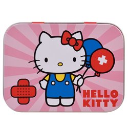 Caja Metal Tiritas Hello Kitty