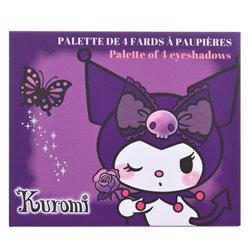 Paleta 4 Colores Kuromi Hello Kitty