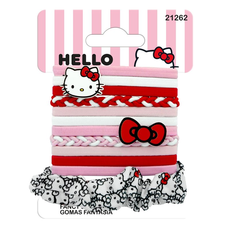 Blister 12 Gomas de Pelo Hello Kitty