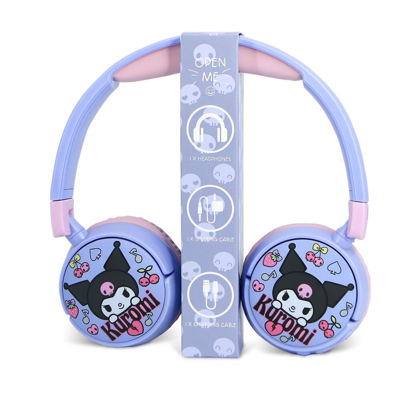 Auriculares inalambricos infantiles Kuromi Hello Kitty