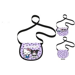 Bolso bandolera Kuromi & Hello Kitty