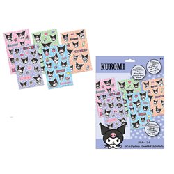 Set Pegatinas Kuromi Hello Kitty