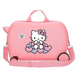 Maleta ABS Hearts &38 Dots Hello Kitty 45cm