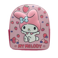Mochila 3D My Melody Hello Kitty 30cm