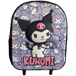 Trolley 3D Kuromi Hello Kitty 32cm