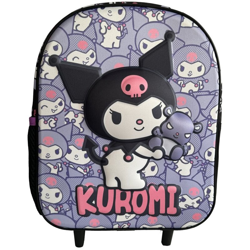 Trolley 3D Kuromi Hello Kitty 32cm