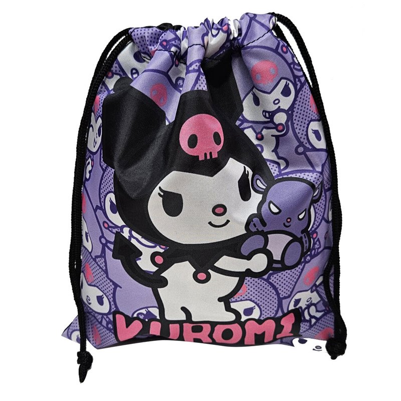 Saco merienda Kuromi Hello Kitty 25cm