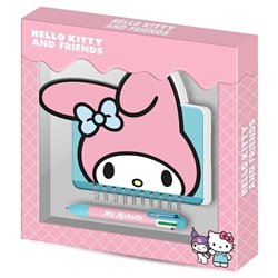 Diario + Boligrafo My Melody Hello Kitty and Friends
