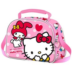 Bolsa portameriendas 3D Lovely Hello Kitty and Friends