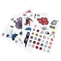 Set pegatinas reutilizables Naruto Shippuden