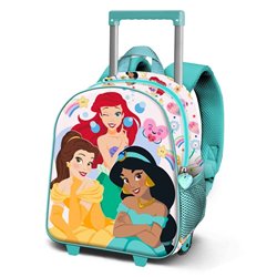 Trolley 3D Rainbows Princesas Disney 34cm