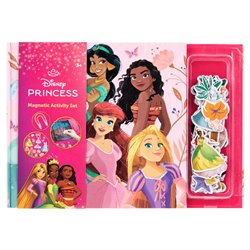 Libro magnetico + sticker Princesas Disney
