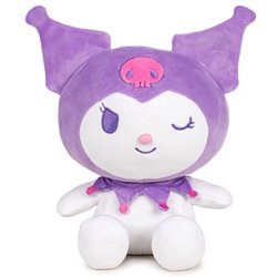 Peluche Kuromi Lilac Hello Kitty 16cm