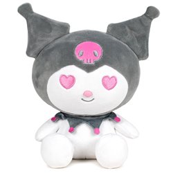 Peluche Kuromi Grey Hello Kitty 22cm