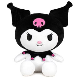 Peluche Kuromi Black Hello Kitty 22cm