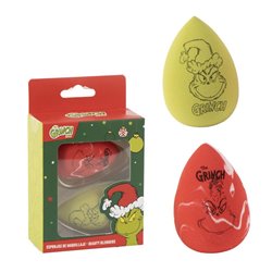 Blister 2 esponjas maquillaje El Grinch