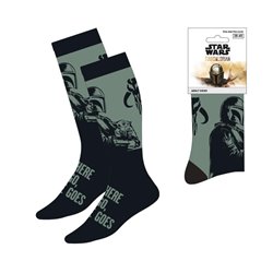 Calcetines Mandalorian Star Wars adulto