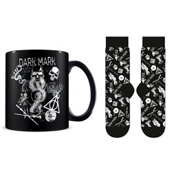 Set Taza y Calcetines Artes Oscuras Harry Potter